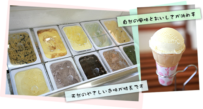 ミルキーウェイのアイスクリーム